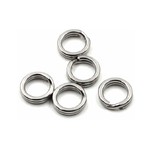 Заводное кольцо Namazu RING-A, цв. Cr, р. 7 ( d=5,6 mm), test-8 кг (уп.10 шт)