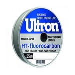 Леска ULTRON Fluorocarbon 0,18 мм, 2,9 кг, 25 м, прозрачная